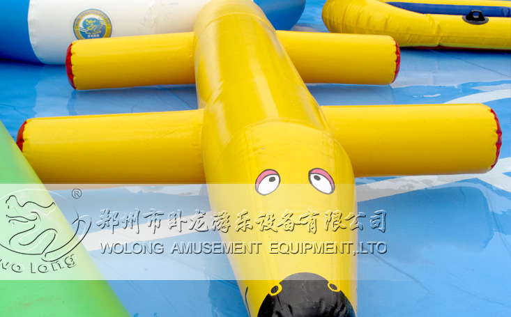 水狗中小型水上漂浮物夏季嬉水樂園水池搭配休閑設施